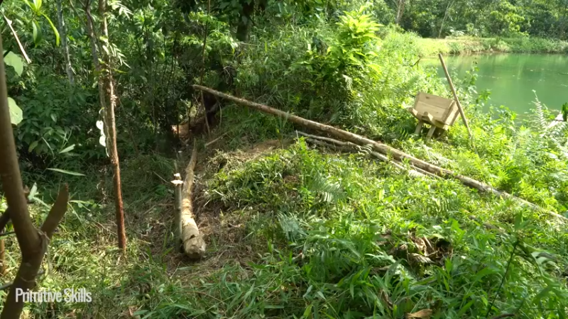 热乎更新(12)E126有车有房有船@池塘竹筏【真人我的世界-空手发展-单人炼铁】