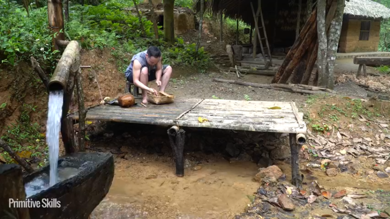 全集更新精剪版(11)E117这是什么？飞行器【真人我的世界-空手发展-单人炼铁】