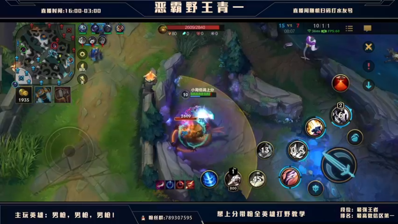 【2021-08-27 17点场】心星丶青一：恶霸野王 你我臭味相投？