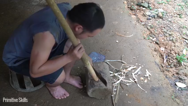 全集更新精剪版(14)E106铲子【真人我的世界-空手发展-单人炼铁】