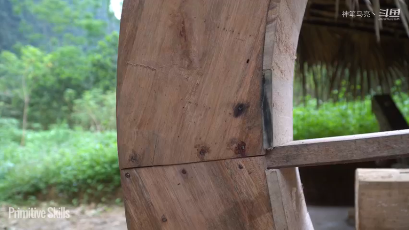 全集更新精剪版(8)E119动力 大水车试用【真人我的世界-空手发展-单人炼铁】