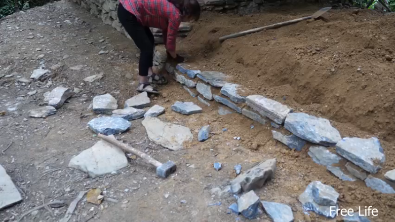 更新1季11新建厨房6妹子深入荒野隐居修仙,建设世外桃源投个币吧