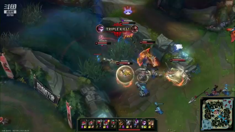 【2021-08-29 17点场】Misaya若风lol：若风：白银双倍，解说WE VS EDG！
