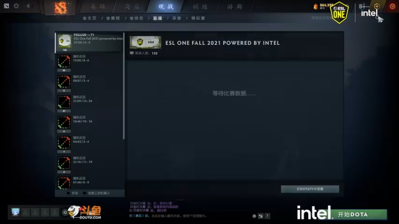 【2021-08-29 03点场】inflame丶hyz：ESL one