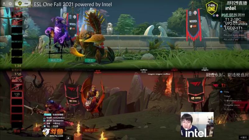 【杰出解说】LGD大战T1 1