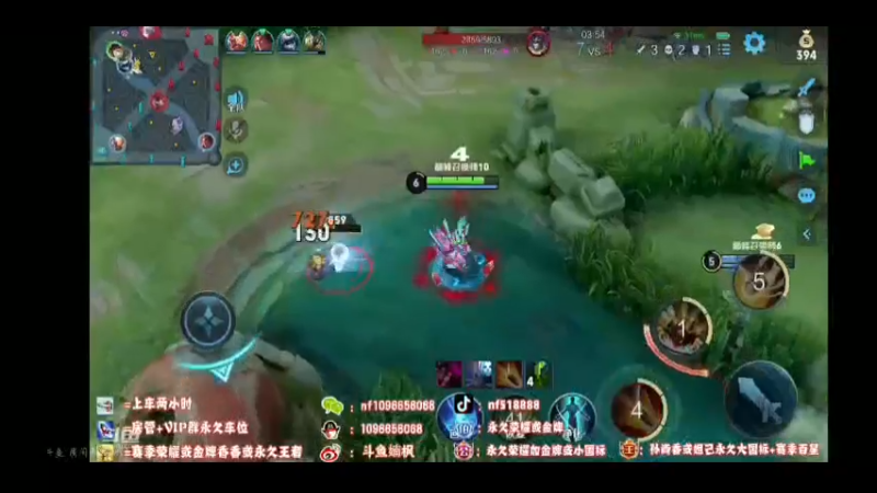 巅峰2100细节1打2孙尚香