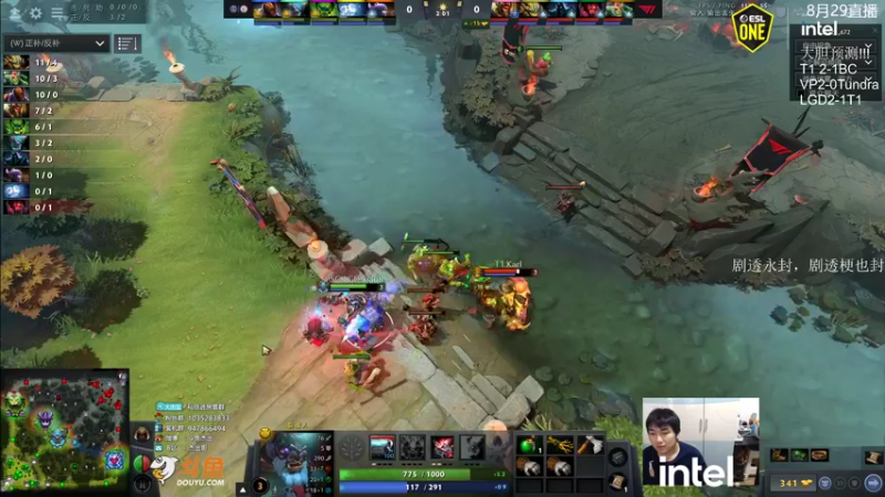 【2021-08-29 04点场】杰出哥：2点 ESL LGD大战T1