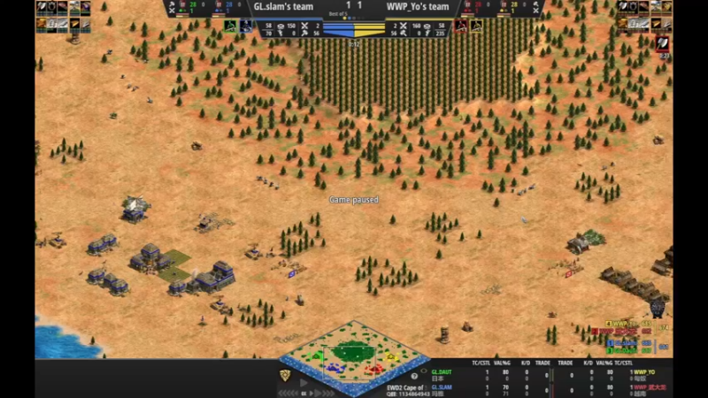帝国战争双人赛 火车+肥龙 vs Daut+Slam胜者组出线战 3