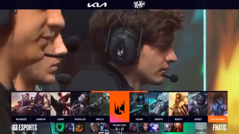 LOL G2 vs FNC   LEC  季后赛