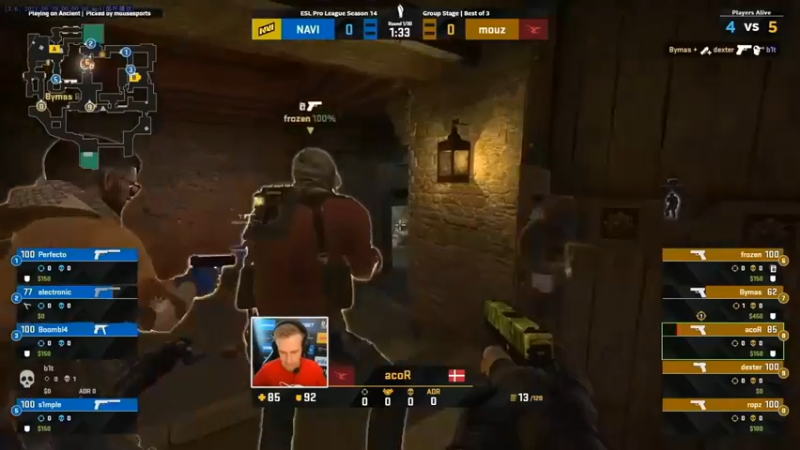 CSGO解说伟伟：NAVI VS Mouz