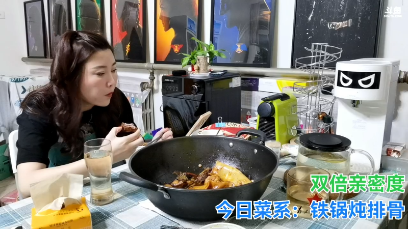 我在斗鱼看无尽无尽的无尽直播美食