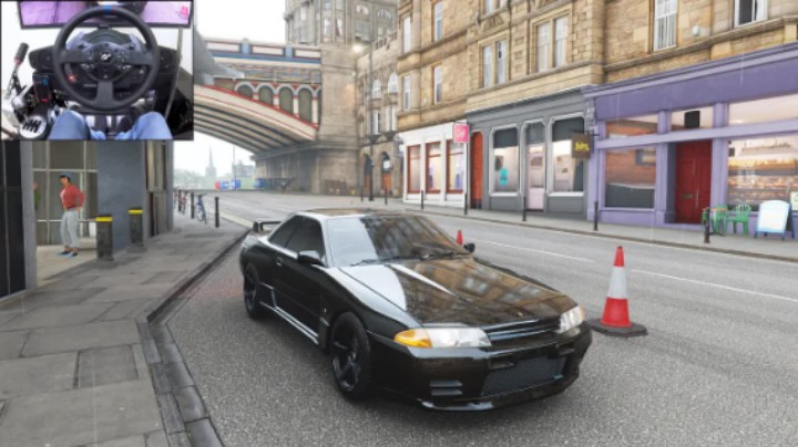 600HP Nissan Skyline R32 GTR - Forza Horizon 4  Thrustmaster T300RS