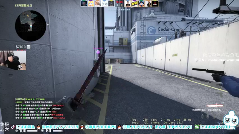 【2021-08-31 19点场】CSGO馒头：粉钻9号选手呢？