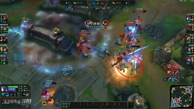 穿越娱乐之旅 LOL#英雄联盟#巨魔 少一人 依然超神