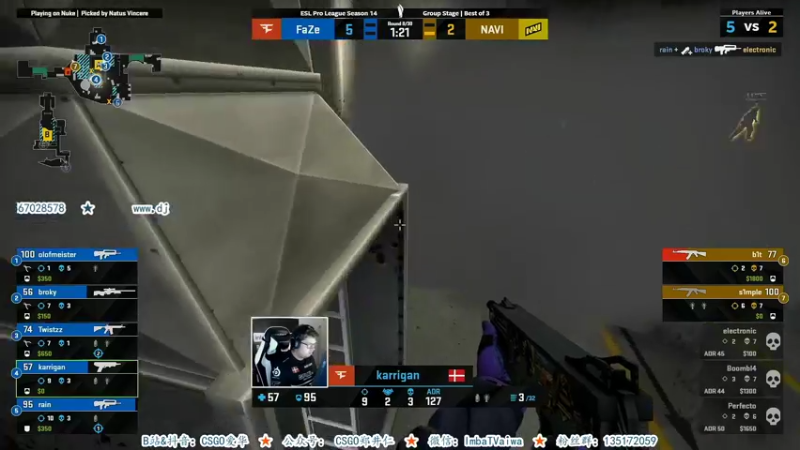 【2021-09-01 03点场】CSGO解说爱华：【爱华】EPL C组末轮 两点同开