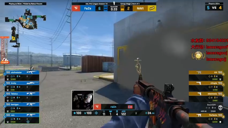 【2021-09-01 03点场】loveyou_qq：2点NAVI VS FAZE