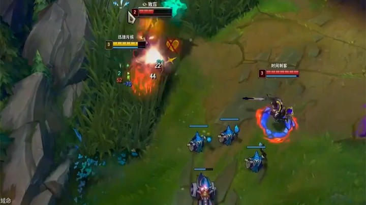 【恶霸提莫】这一波一打二后打野再也没有来过上路了