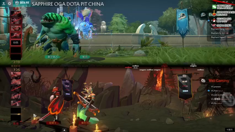 inflame丶hyz：Elephant VS VG