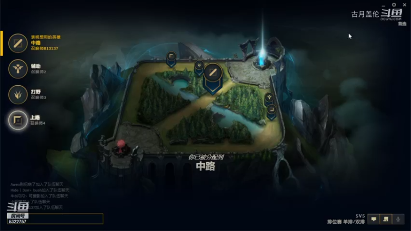 中单盖伦对线剑魔，感觉还行.