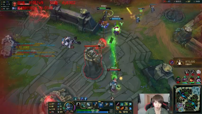 【2021-09-02 04点场】祈风1v9：国服第一VN！一个打八百多个！
