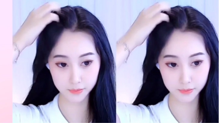 高颜值清新小仙女,眼眸动人心魄2021-09-02