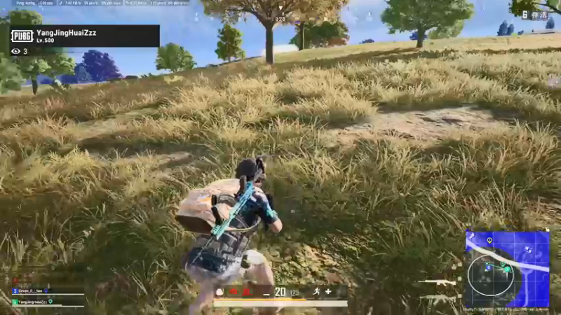 【2021-09-02 20点场】PP阳：单人四排场均10杀`