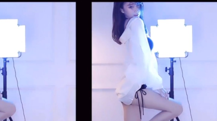 喵喵子：荧光热舞，火辣身材，妖娆舞姿！