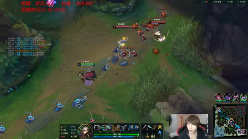 【2021-09-03 03点场】祈风1v9：国服第一VN！一个打八百多个！