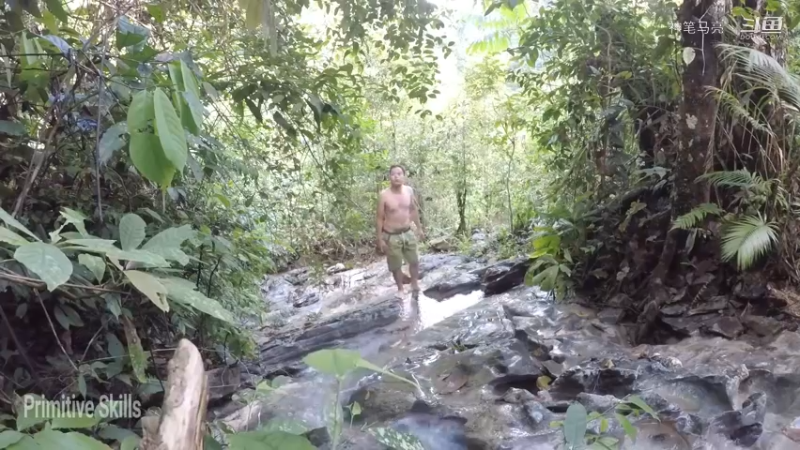 第1季梦开始的地方精剪P2石斧(3)(真人我的世界-空手发展-石器时代)