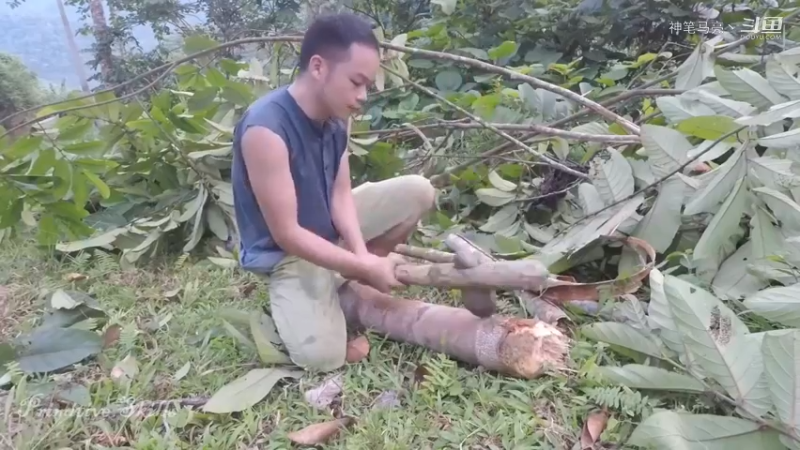 第1季梦开始的地方精剪P5草鞋(2)(真人我的世界-空手发展-石器时代)