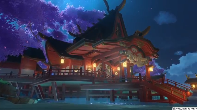 4.8 回到鸣神社，与八重神子对话1