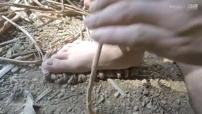 第1季梦开始的地方精剪P5草鞋(8)(真人我的世界-空手发展-石器时代)