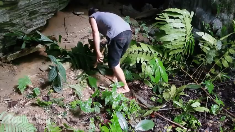 第1季梦开始的地方精剪P19陷阱捕鼠(6)(真人我的世界-空手发展-石器时代)