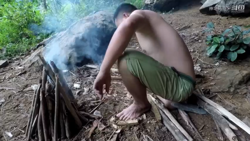 第1季梦开始的地方精剪P1火犁(10)(真人我的世界-空手发展-石器时代)