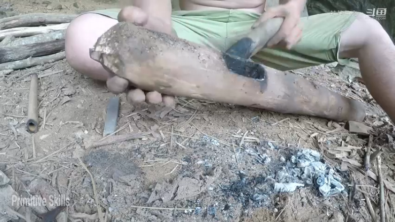 第1季梦开始的地方精剪P2石斧(8)(真人我的世界-空手发展-石器时代)