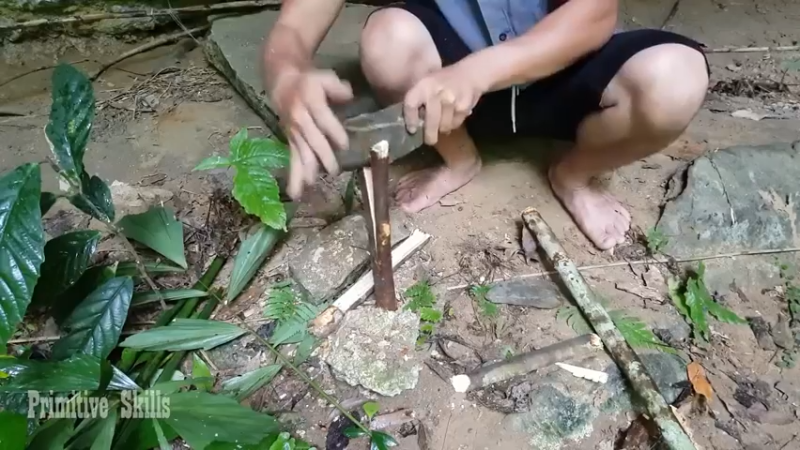 第1季梦开始的地方精剪P19陷阱捕鼠(3)(真人我的世界-空手发展-石器时代)