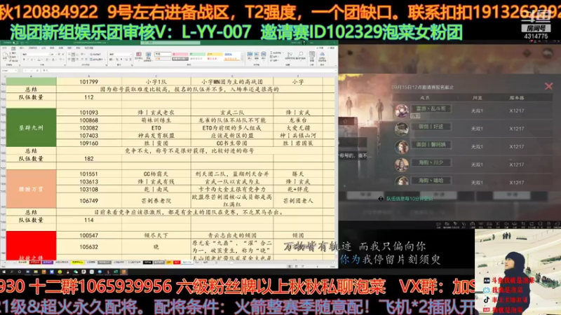【2021-09-04 14点场】我就是泡菜：邀请赛最新报名情况来了，不敢说最全！