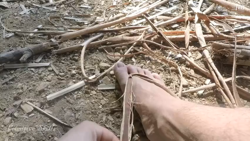 第1季梦开始的地方精剪P5草鞋(9)(真人我的世界-空手发展-石器时代)