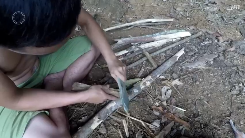 第1季梦开始的地方精剪P1火犁(5)(真人我的世界-空手发展-石器时代)
