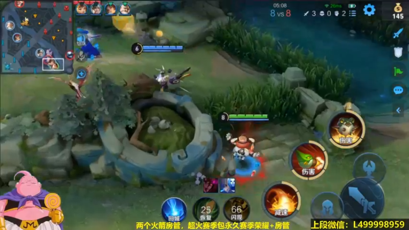 鲁班疯狂扫射2个被动定胜负