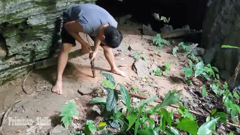 第1季梦开始的地方精剪P19陷阱捕鼠(2)(真人我的世界-空手发展-石器时代)