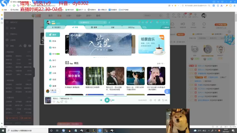 【2021-09-03 22点场】祈风1v9：国服第一VN！一个打八百多个！