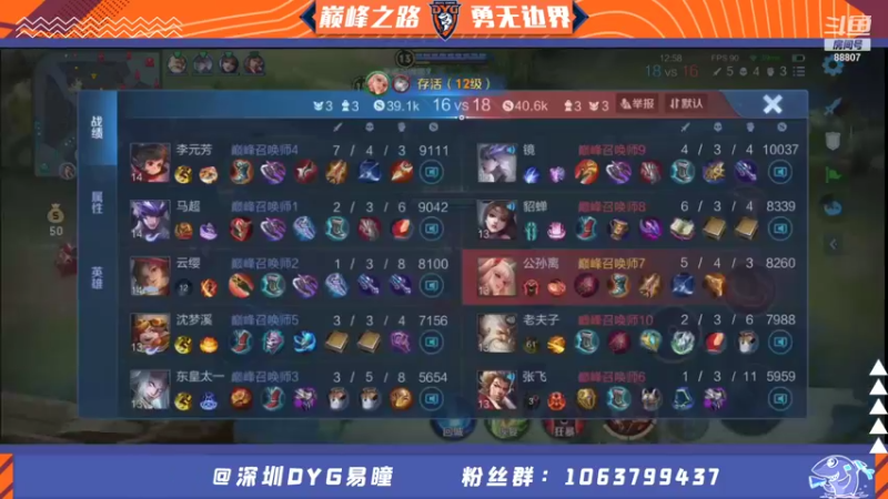 【2021-09-03 23点场】DYG易瞳：六国服巅峰赛2592全国5名冲巅峰第一