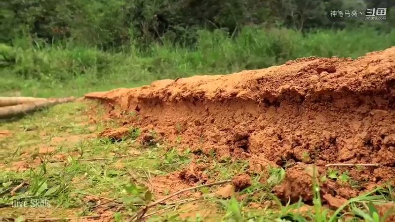 精剪回顾1号基地：06开垦水稻田(8)【真人我的世界-空手发展-铁器时代】