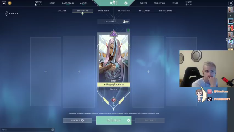 【2021-09-05 19点场】毛子Reckless：双倍亲密度！