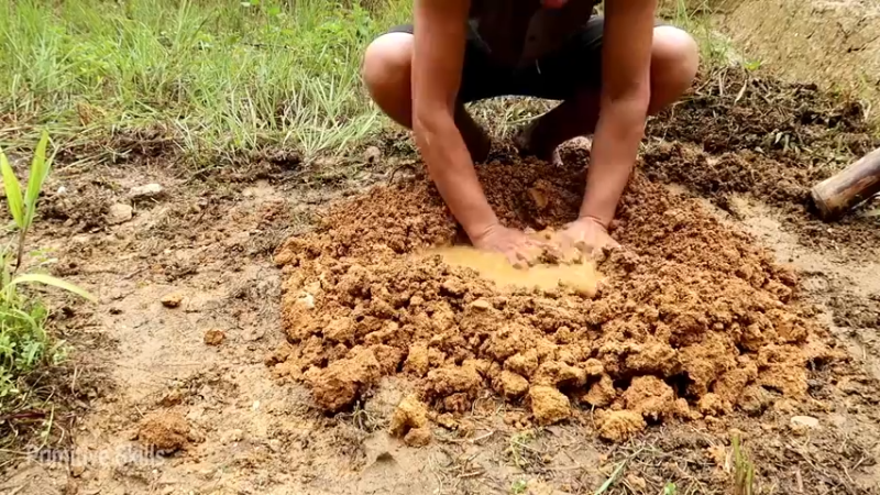 精剪回顾1号基地21育苗池4【真人我的世界-空手发展-单人炼铁】