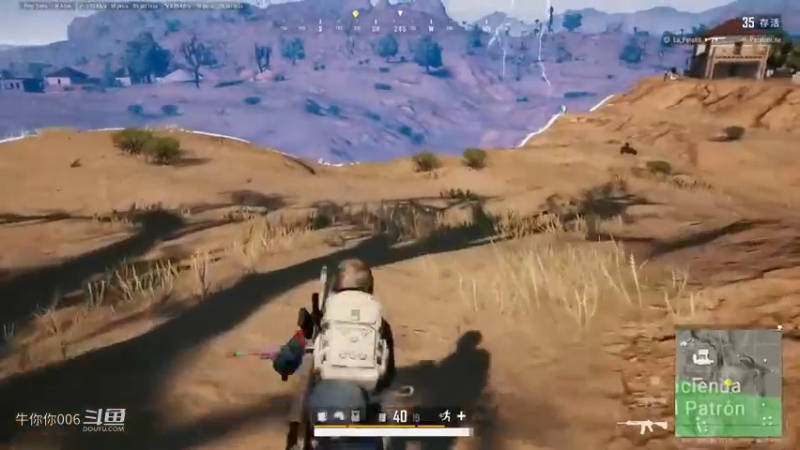 绝地求生 PS4主机吃鸡 (头铁玩家 就是要用PS4 摇杆吃鸡 说菜的！你试试，看看你，是不是键盘侠 我好像突然明白了) (38)