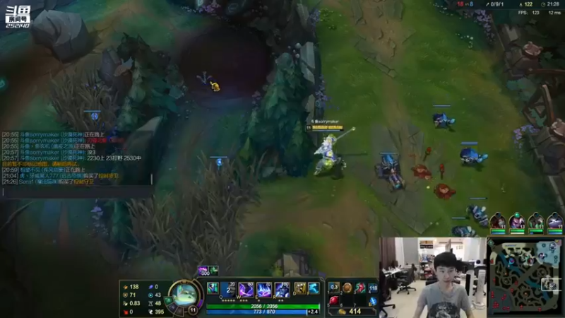 英雄联盟游戏知名主播直播录像
