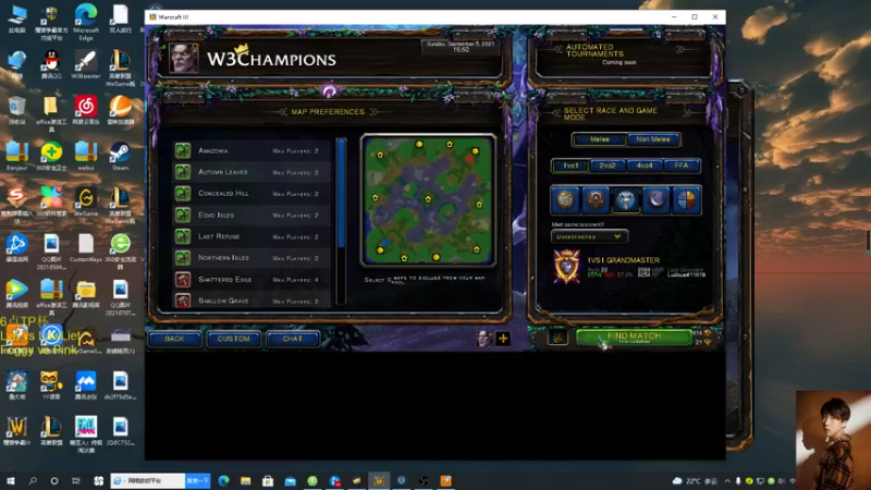 【2021-09-05 15点场】iameer0：【直播】下午直播 晚上TP杯