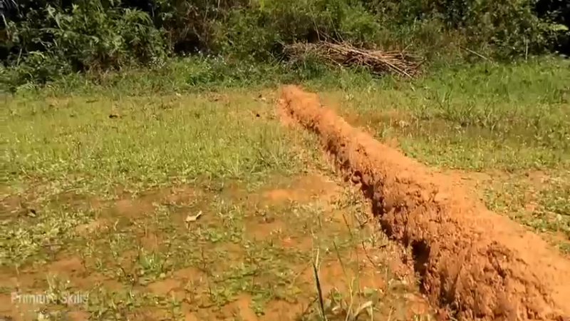 精剪回顾1号基地：07开垦水稻田(7)【真人我的世界-空手发展-铁器时代】